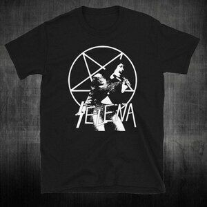 Selena T-Shirt Slayer Style Pentagram Latin Music Fan Graphic Retro 92